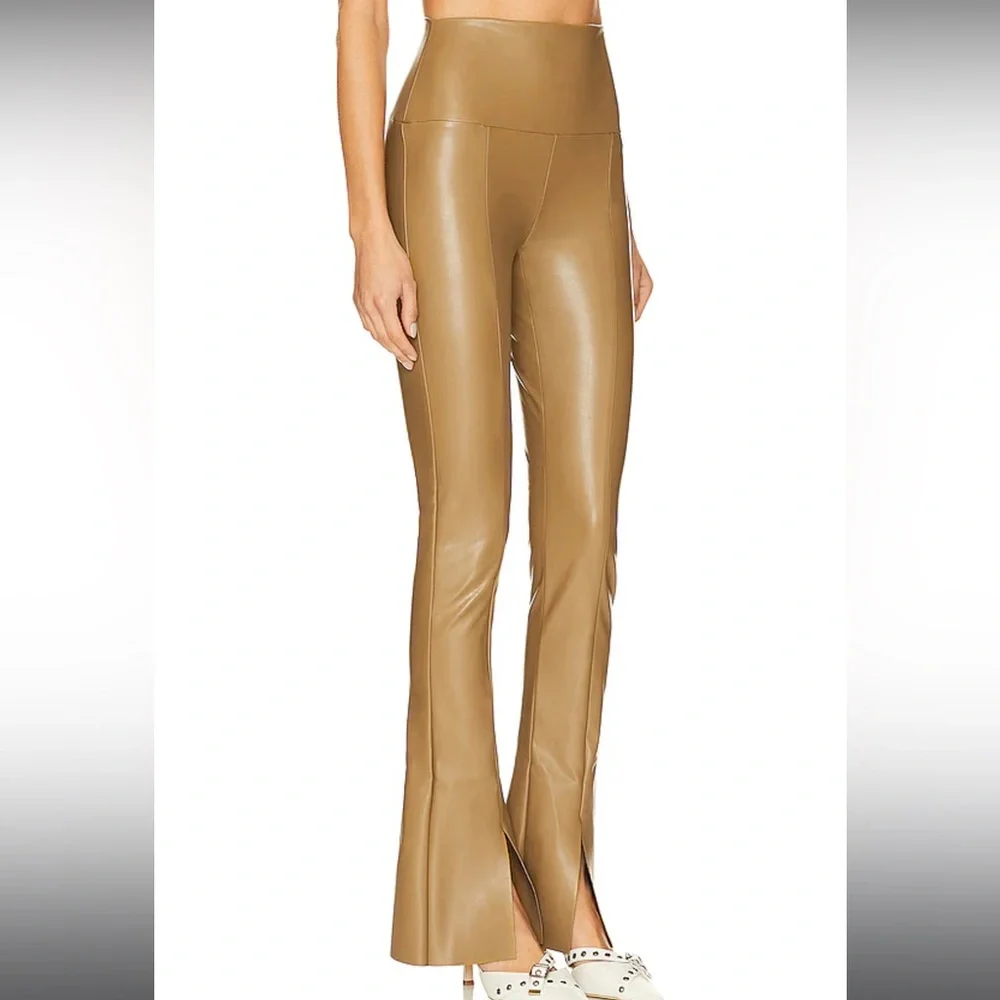 NWT Norma Kamlai Vegan Leather Spat Legging in “Woods” - size XS - Picture 3 of 7